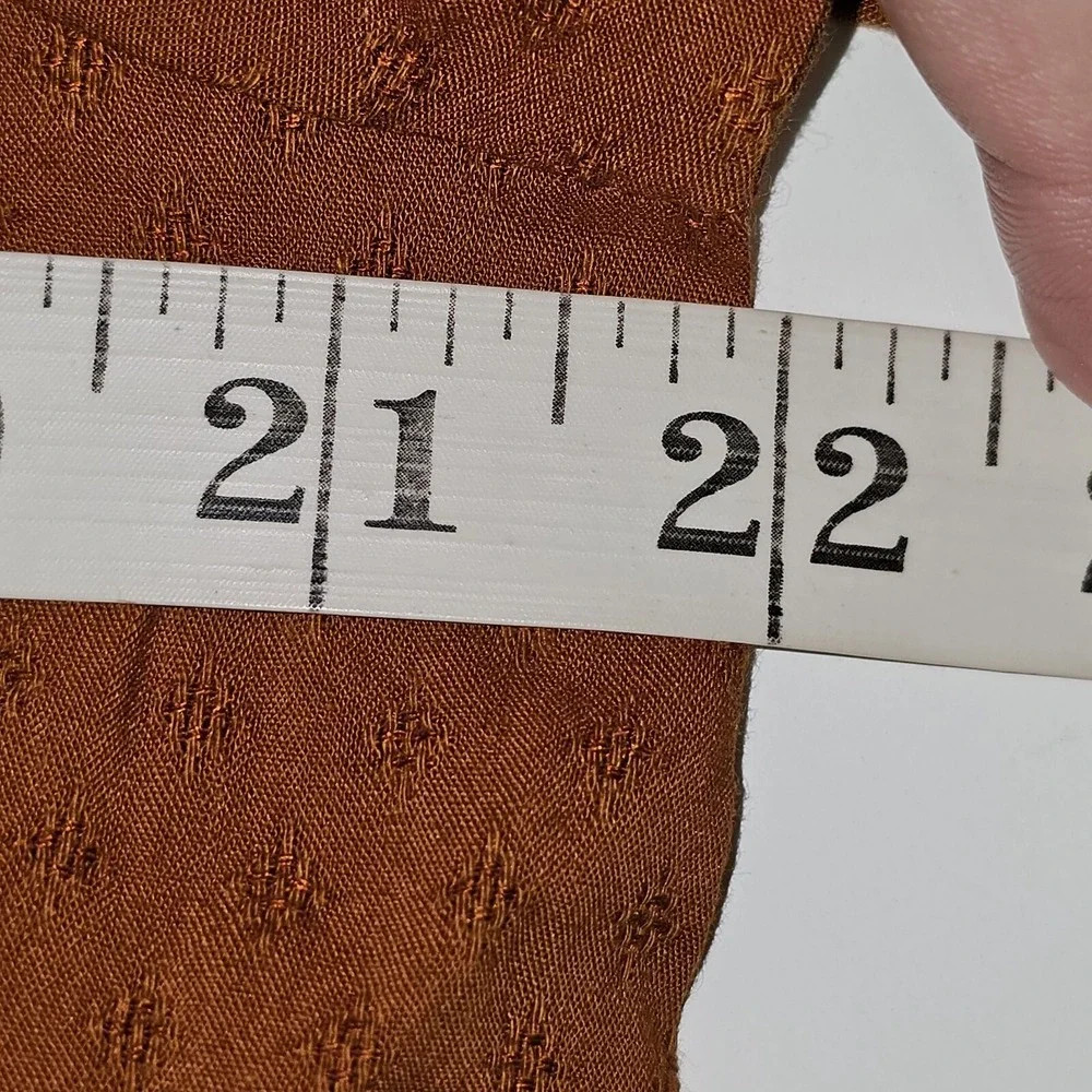 Universal Thread Brown Ruffle Dress - Picture 10 of 16